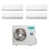 Immagine di Hisense ENERGY ULTRA R32 Climatizzatore a parete quadri split inverter Wi-Fi bianco | unità esterna 10 kW unità interne 7000+7000+7000+7000 BTU 4AMW105U4RAA+KE[20|20|20|20]MR01G