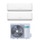 Hisense HI COMFORT R32 Climatizzatore a parete dual split inverter Wi-Fi bianco | unità esterna 6.3 kW unità interne 7000+9000 BTU 3AMW62U4RJC+CF[20|25]YR04G