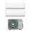 Immagine di Hisense HI COMFORT R32 Climatizzatore a parete dual split inverter Wi-Fi bianco | unità esterna 4.1 kW unità interne 7000+12000 BTU 2AMW42U4RGC+CF[35]MR04G+CF[20]YR04G