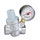 Caleffi Riduttore di pressione inclinato con manometro 3/4" 533251