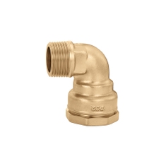 Immagine di Caleffi Raccordo curvo maschio, in ottone, attacco 3/4" M x Ø 25 867525