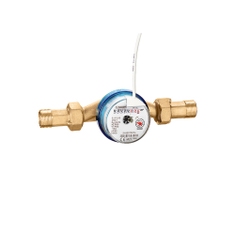 Immagine di Caleffi Contatore volumetrico per acqua fredda sanitaria max 30 °C, attacco 3/4" 794205