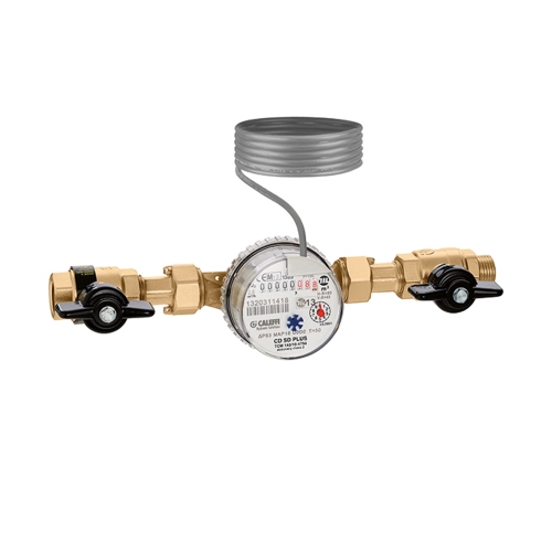 Immagine di Caleffi Stacco acqua sanitaria fredda 1/2", con uscita impulsiva, 2,5 m3/h 794140