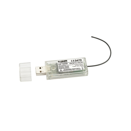 Immagine di Caleffi Dispositivo USB/radio e software SW7200 di lettura e visualizzazione consumi 720090