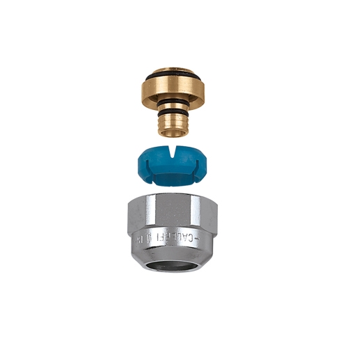 Immagine di Caleffi DARCAL raccordo a diametro autoadattabile per tubi in plastica, semplice e multistrato, attacco 3/4", Ø interno 7,5–8 681502