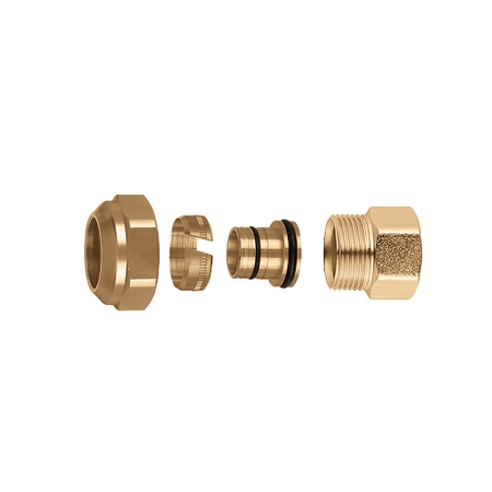 Immagine di Caleffi DARCAL raccordo meccanico per tubo multistrato, attacco 3/4” F - Ø 25x2,5 680285