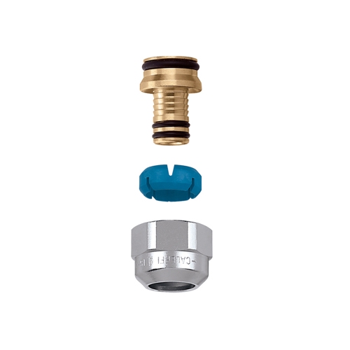 Immagine di Caleffi Raccordo per tubi multistrato con esercizio continuo ad alta temperatura, attacco 3/4” - Ø 20x2 679264
