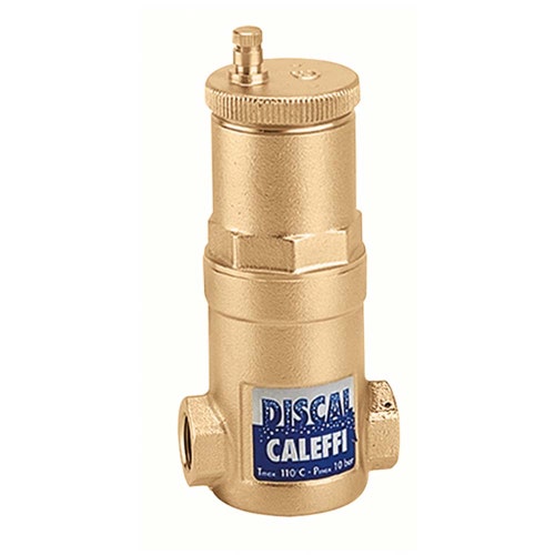 Immagine di Caleffi DISCAL®, disaeratore, attacchi filettati femmina 3/4" 551003