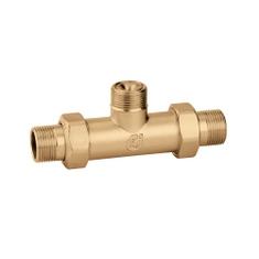 Immagine di Caleffi Tee di by-pass, equilibrati, attacco 3/4”, senza ugello, 2,25 Kv 649050