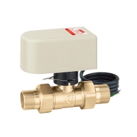 Immagine di Caleffi Valvola a sfera a due vie, motorizzata, completa di motore con comando a 3 contatti, con microinterruttore ausiliario, attacco 1/2”, 230 V 644246