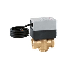 Immagine di Caleffi Z-ONE valvola di zona motorizzata a tre vie, attacco 1/2”, 2,5 Kv (m3/h) 643042