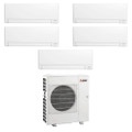Immagine di Mitsubishi MSZ-AY R32 Climatizzatore a parete penta split inverter Wi-Fi bianco | unità esterna 12.2 kW unità interne 9000+9000+9000+9000+18000 BTU MXZ-6F122VF+MSZ-AY[25|25|25|25|50]VGKP