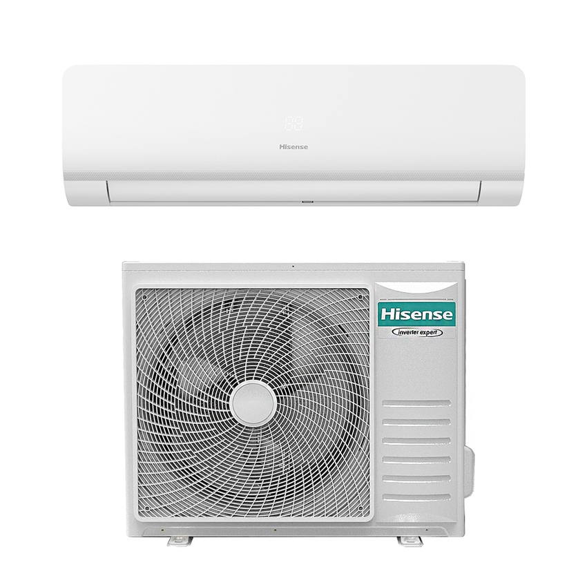 Immagine di Hisense NEW ENERGY Climatizzatore a parete monosplit inverter Wi-Fi | unità esterna 7 kW unità interna 24000 BTU KC70KT01G+AS70KT01W
