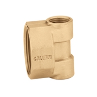 Immagine di Caleffi Raccordo a doppio attacco radiale, attacchi 1 1/4" F x 1/2" F x 3/8" F 599473