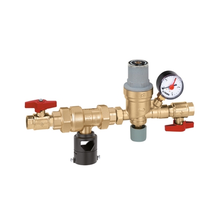 Immagine di Caleffi Gruppo di caricamento automatico con disconnettore tipo CAa, attacco 1/2” 573001