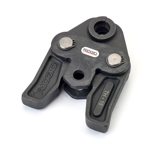 Immagine di Ridgid RP 340-B Pressatrice a batteria completo di ganasce TH 16-18-20 mm caricabatteria da 230V, batteria A Li-Ion 18V 2.0 e cassetta di trasporto  43258