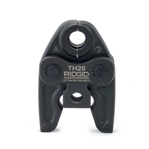 Immagine di Ridgid RP 340-B Pressatrice a batteria completo di ganasce TH 16-20-26 mm caricabatteria da 230V, batteria A Li-Ion 18V 2.0 e cassetta di trasporto  43263