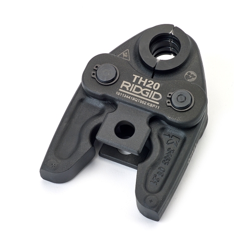 Immagine di Ridgid RP 340-B Pressatrice a batteria completo di ganasce TH 16-20-26 mm caricabatteria da 230V, batteria A Li-Ion 18V 2.0 e cassetta di trasporto  43263