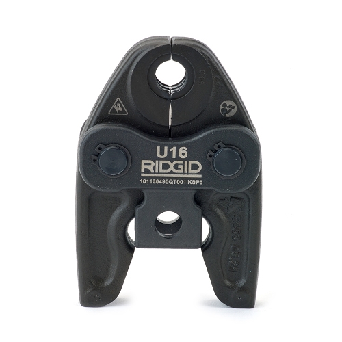 Immagine di Ridgid RP 351-B Pressatrice in linea a batteria completo di ganasce  U 16-20-25 mm, caricabatterie rapido 220 V, batteria a Li-Ion 18 V 2.5 Ah e cassetta di trasporto 67253