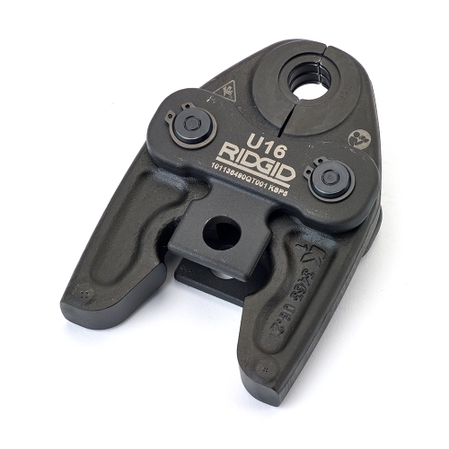 Immagine di Ridgid RP 351-B Pressatrice in linea a batteria completo di ganasce  U 16-20-25 mm, caricabatterie rapido 220 V, batteria a Li-Ion 18 V 2.5 Ah e cassetta di trasporto 67253