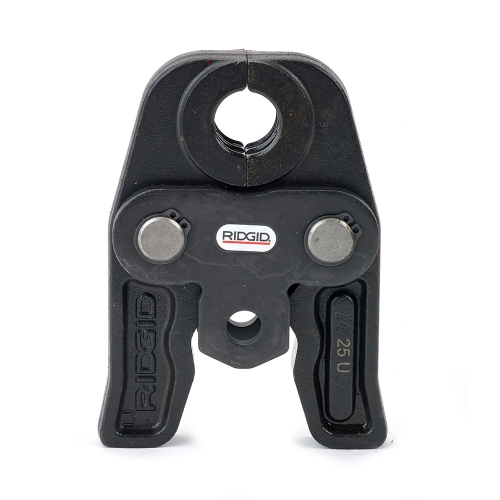 Immagine di Ridgid RP 351-B Pressatrice in linea a batteria completo di ganasce  U 16-20-25 mm, caricabatterie rapido 220 V, batteria a Li-Ion 18 V 2.5 Ah e cassetta di trasporto 67253