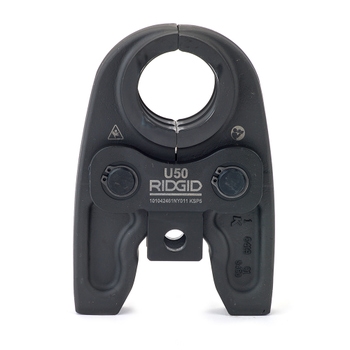 Immagine di Ridgid Ganascia Standard per sistema plastica e multistrato, profilo U 50 mm 32 kN 65413