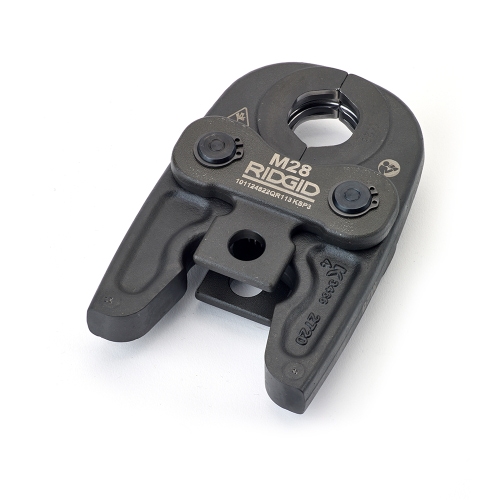 Immagine di Ridgid RP 350-B Pressatrice a pistola a batteria completo di ganasce M 15-22-28 mm, caricabatterie rapido 220 V, batteria a Li-Ion 18 V 2.5 Ah e cassetta di trasporto 69823