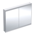 Immagine di Geberit ONE mobile specchio L.120 H.90 cm, da incasso, con 2 ante, con ComfortLight 505.805.00.1
