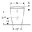 Immagine di Geberit SELNOVA vaso a pavimento Rimfree, a cacciata e a filo parete, con sedile a discesa rallentata, fissaggi nascosti e scarico verticale o orizzontale, colore bianco finitura lucido 502.794.00.1