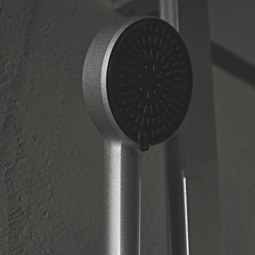 Immagine di Ideal Standard ALU+ doccetta a mano a 2 funzioni, con selettore meccanico, colore matt silver BD580SI