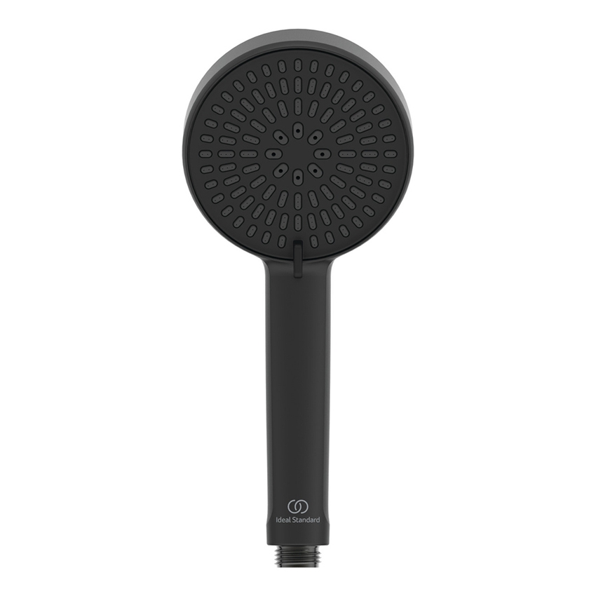 Immagine di Ideal Standard ALU+ doccetta a mano a 2 funzioni, con selettore meccanico, colore nero seta finitura opaco BD580XG