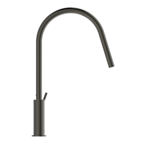 Immagine di Ideal Standard GUSTO miscelatore monocomando H.42 cm per lavello, con bocca orientabile, finitura magnetic grey BD408A5