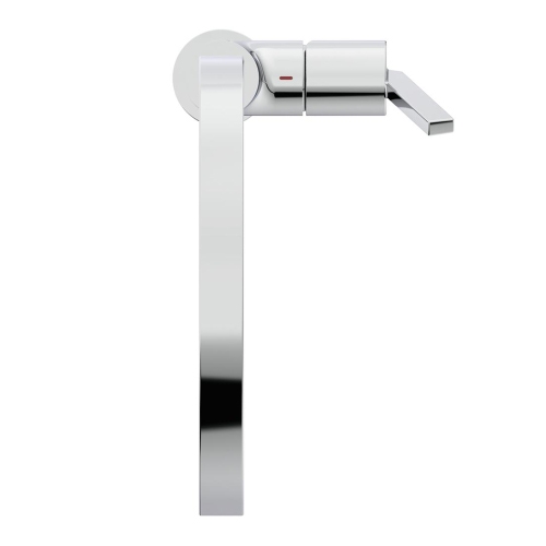 Immagine di Ideal Standard GUSTO miscelatore monocomando H.42 cm per lavello, con bocca alta squadrata, finitura cromo BD411AA