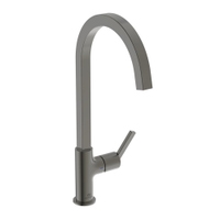 Immagine di Ideal Standard GUSTO miscelatore monocomando H.42 cm per lavello, con bocca alta squadrata, finitura magnetic grey BD411A5