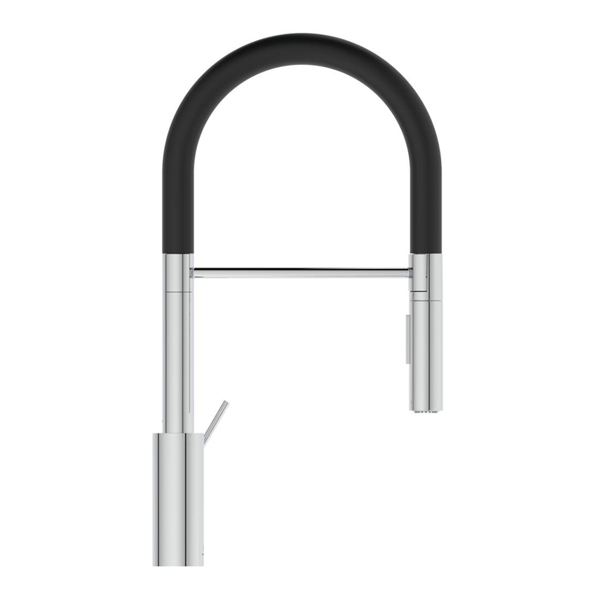 Immagine di Ideal Standard GUSTO miscelatore semi professionale H.48 cm per lavello, con bocca orientabile ed estraibile, finitura cromo BD417AA