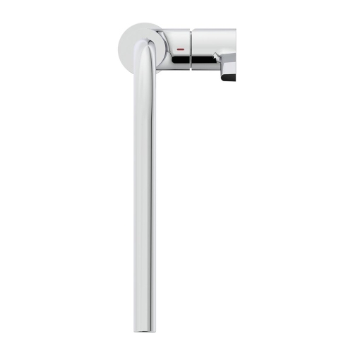 Immagine di Ideal Standard GUSTO miscelatore monocomando H.33 cm per lavello, con bocca alta ad L, finitura cromo BD418AA