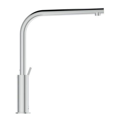 Immagine di Ideal Standard GUSTO miscelatore monocomando H.33 cm per lavello, con bocca alta ad L, finitura cromo BD418AA