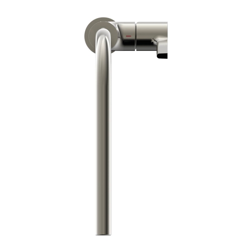 Immagine di Ideal Standard GUSTO miscelatore monocomando H.33 cm per lavello, con bocca alta ad L, finitura silver storm BD418GN