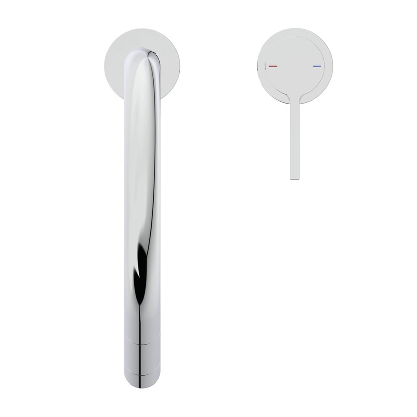 Immagine di Ideal Standard GUSTO miscelatore monocomando H.46 cm, a 2 fori con doccetta estraibile a 2 funzioni, finitura cromo BD424AA