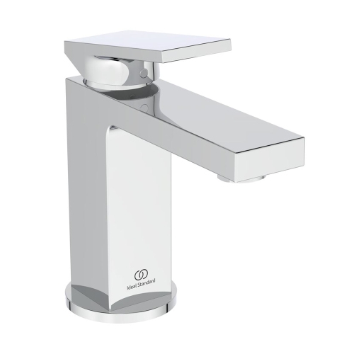 Immagine di Ideal Standard EXTRA miscelatore monocomando H.17 cm per lavabo, con asta di comando e scarico piletta 1-1/4", finitura cromo BD500AA