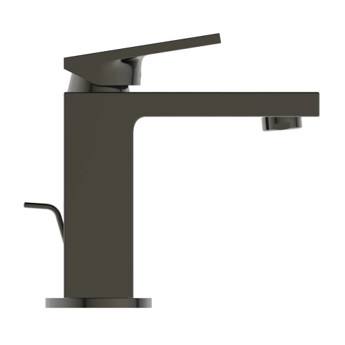 Immagine di Ideal Standard EXTRA miscelatore monocomando H.17 cm per lavabo, con asta di comando e scarico piletta 1-1/4", finitura magnetic grey BD500A5