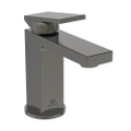 Immagine di Ideal Standard EXTRA miscelatore monocomando H.17 cm per lavabo, con asta di comando e scarico piletta 1-1/4", finitura magnetic grey BD500A5