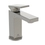Immagine di Ideal Standard EXTRA miscelatore monocomando H.17 cm per lavabo, senza asta di comando e scarico piletta, finitura silver storm BD501GN