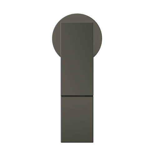 Immagine di Ideal Standard EXTRA miscelatore monocomando H.17 cm per lavabo, senza asta di comando e scarico piletta, finitura magnetic grey BD501A5