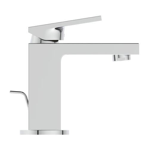 Immagine di Ideal Standard EXTRA miscelatore monocomando H.15 cm per lavabo, con asta di comando e scarico piletta 1-1/4", finitura cromo BD502AA