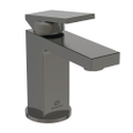 Immagine di Ideal Standard EXTRA miscelatore monocomando H.15 cm per lavabo, con asta di comando e scarico piletta 1-1/4", finitura magnetic grey BD502A5
