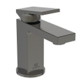 Immagine di Ideal Standard EXTRA miscelatore monocomando H.15 cm per lavabo, senza asta di comando e scarico piletta 1-1/4", finitura magnetic grey BD503A5