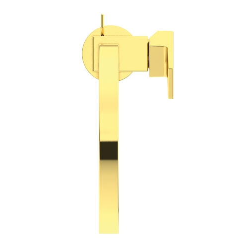 Immagine di Ideal Standard EXTRA miscelatore monocomando H.31 cm per lavabo con bocca alta, con asta di comando e scarico piletta 1-1/4", finitura brushed gold BD504A2