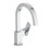 Immagine di Ideal Standard EXTRA miscelatore monocomando H.31 cm per lavabo con bocca alta, senza asta di comando e scarico piletta 1-1/4", finitura cromo BD505AA