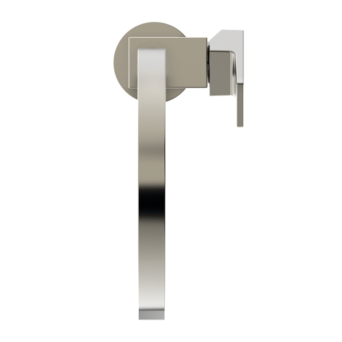 Immagine di Ideal Standard EXTRA miscelatore monocomando H.31 cm per lavabo con bocca alta, senza asta di comando e scarico piletta 1-1/4", finitura silver storm BD505GN